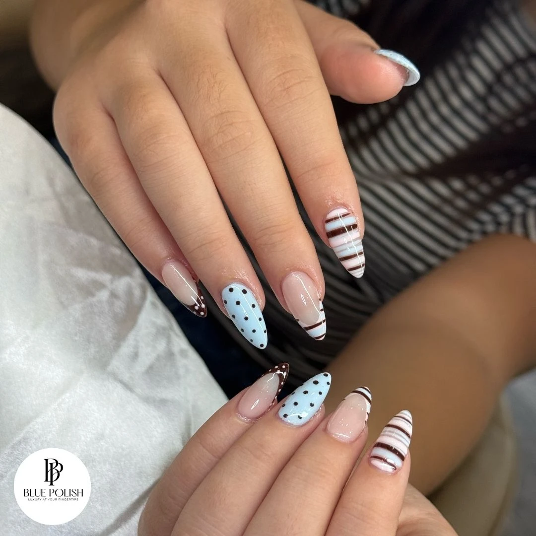 Blue Polish Nail Spa
